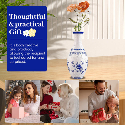 3D Art Puzzle Vase