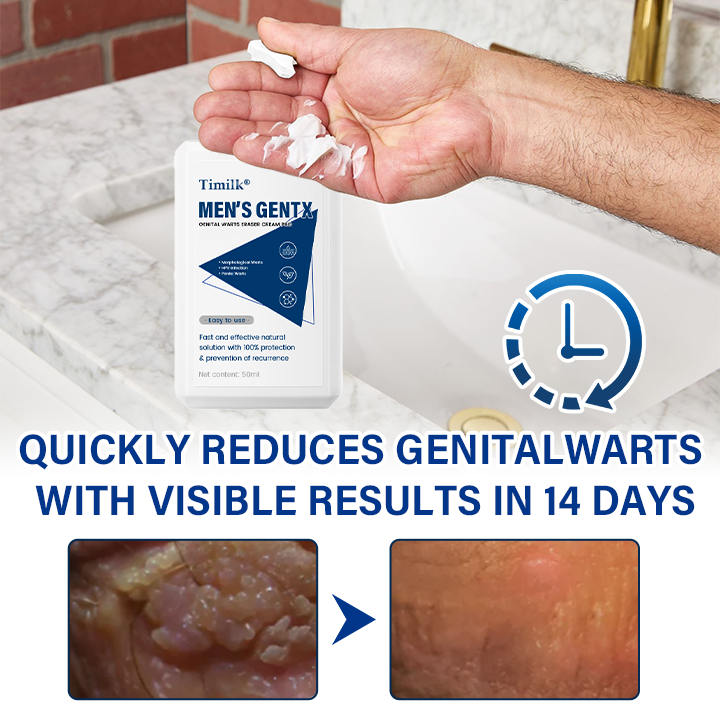 Timilk® Men’s GentX Genital Warts Eraser Cream Pro