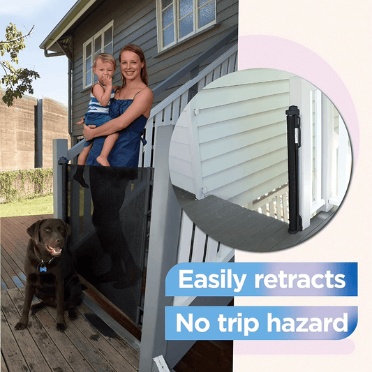 Light Retractable Safety Gate