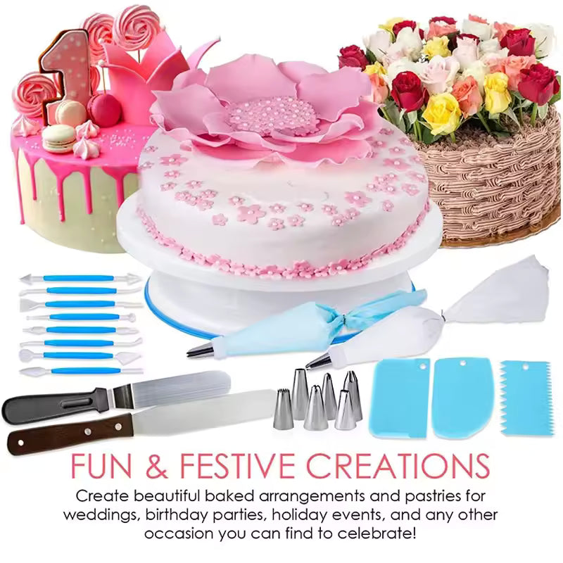 Cake Decorating Piping Pen Tool and Nozzle Set