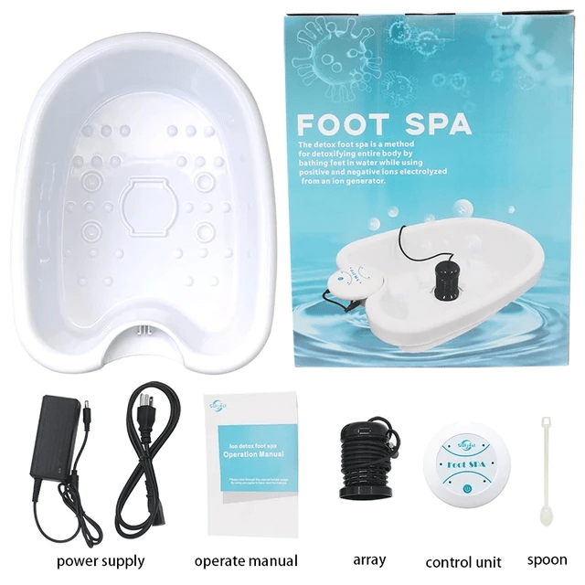 DrVerd™ Portable Ionic Detox Foot Bath Machine