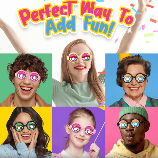 Aprolo™ Crazy Eyes Glasses
