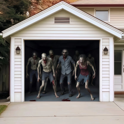 Halloween Garage Door Cover