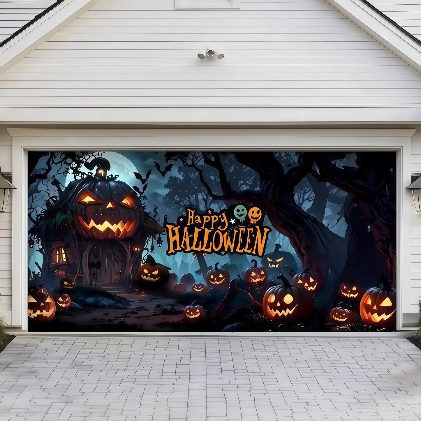 Halloween Garage Door Cover