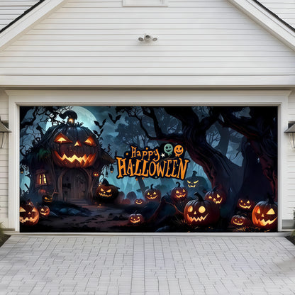 Halloween Garage Door Cover