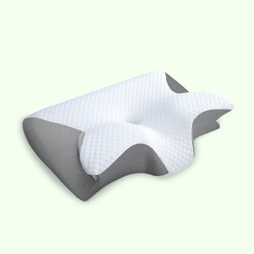 Orthopedic Butterfly Memory Foam Neck Pillow - Comfort & Massage Technology