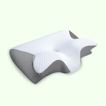 Orthopedic Butterfly Memory Foam Neck Pillow - Comfort & Massage Technology