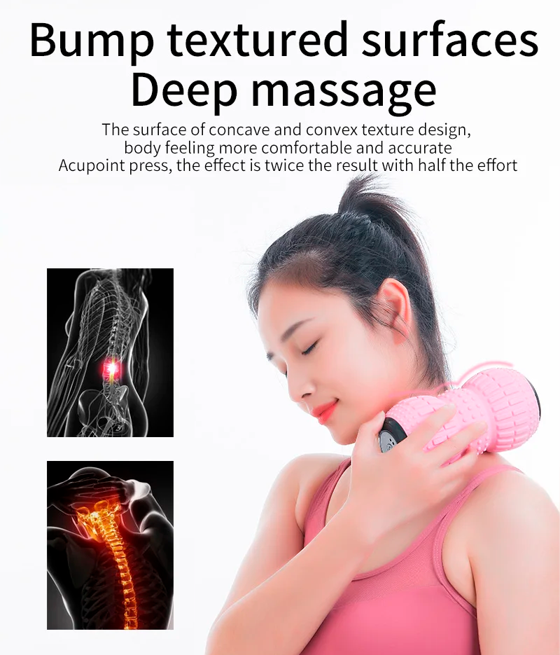 Portable Vibrating Massage Roller