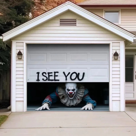 Halloween Garage Door Cover
