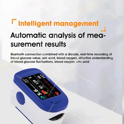 HERMSA™ High-Precision Multi-Purpose Non-Invasive Medical Device(For Blood Glucose, Blood Oxygen, and Blood Pressure Monitoring)[99.9% Accuracy]