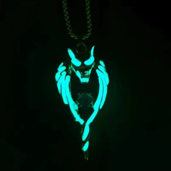 Glowing wolf necklace🐺🐺 -  "SAVE A WOLF"