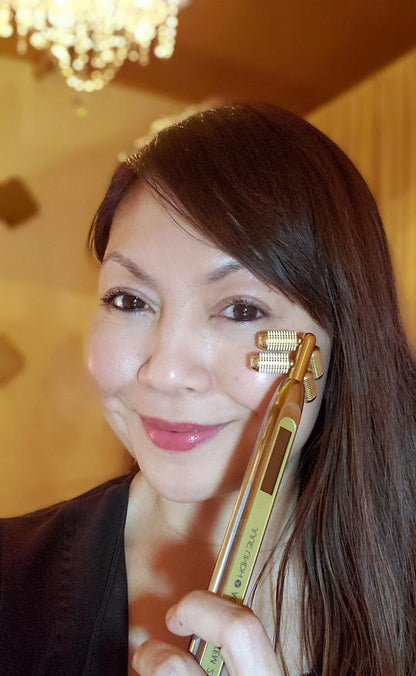 Ageless System Beauty Wand 2.0 [Solar Powered Micro-current + Micro-needling]