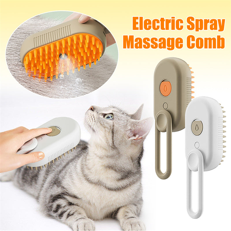 Electric Steamy Cat/Dog Brush