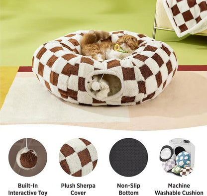 Cat Tunnel Bed