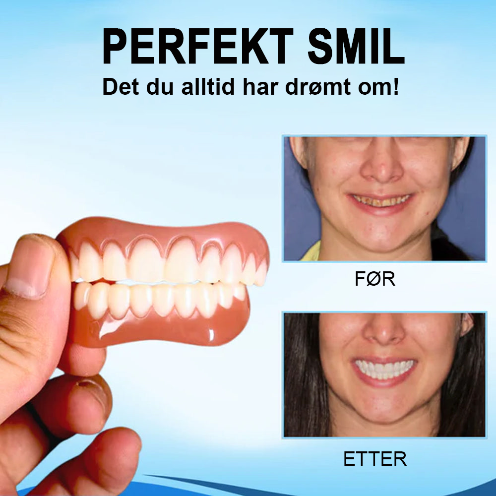 Bikenda™ Silicone Denture Set - For optimal komfort og perfekt passform!