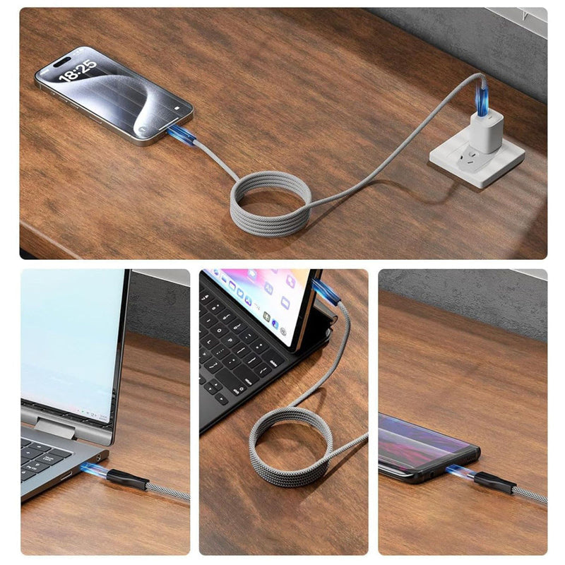 Magnetic Anti-tangle Cable