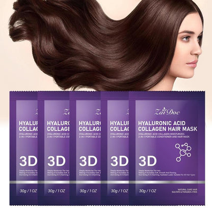 3D Hyaluronic Acid & Collagen Hair Mask 30g