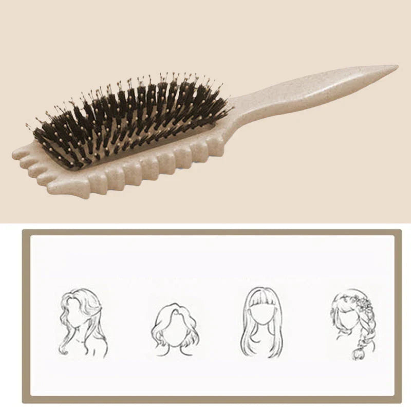 SmoothFlow™ Brosse Coiffante Multifonction 3-en-1 - Meilleur Choix 2024 ! | 1+1 GRATUIT