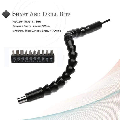Screw It™ Flexible Drill Extension Kit