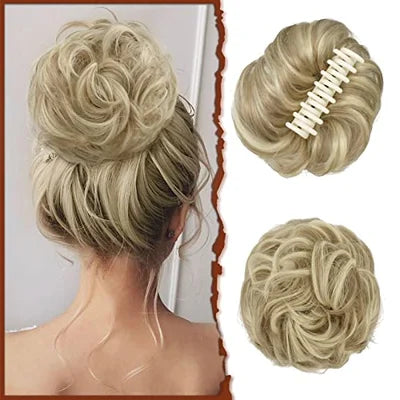 Claw Clip Messy Bun Hair Piece