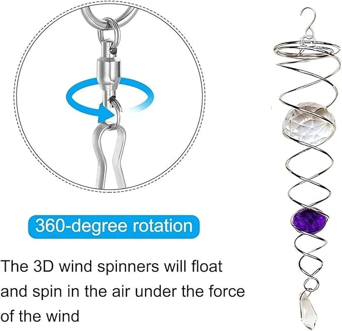 ✨Sacred Journey Spiral Crystal