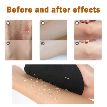 🧽 4-Pack Soft Rubber Shower Scrubber – Gentle Exfoliating Body Cleaner