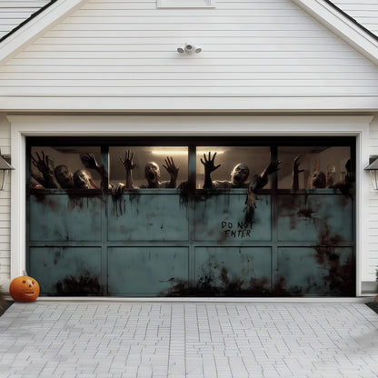 Halloween Garage Door Cover