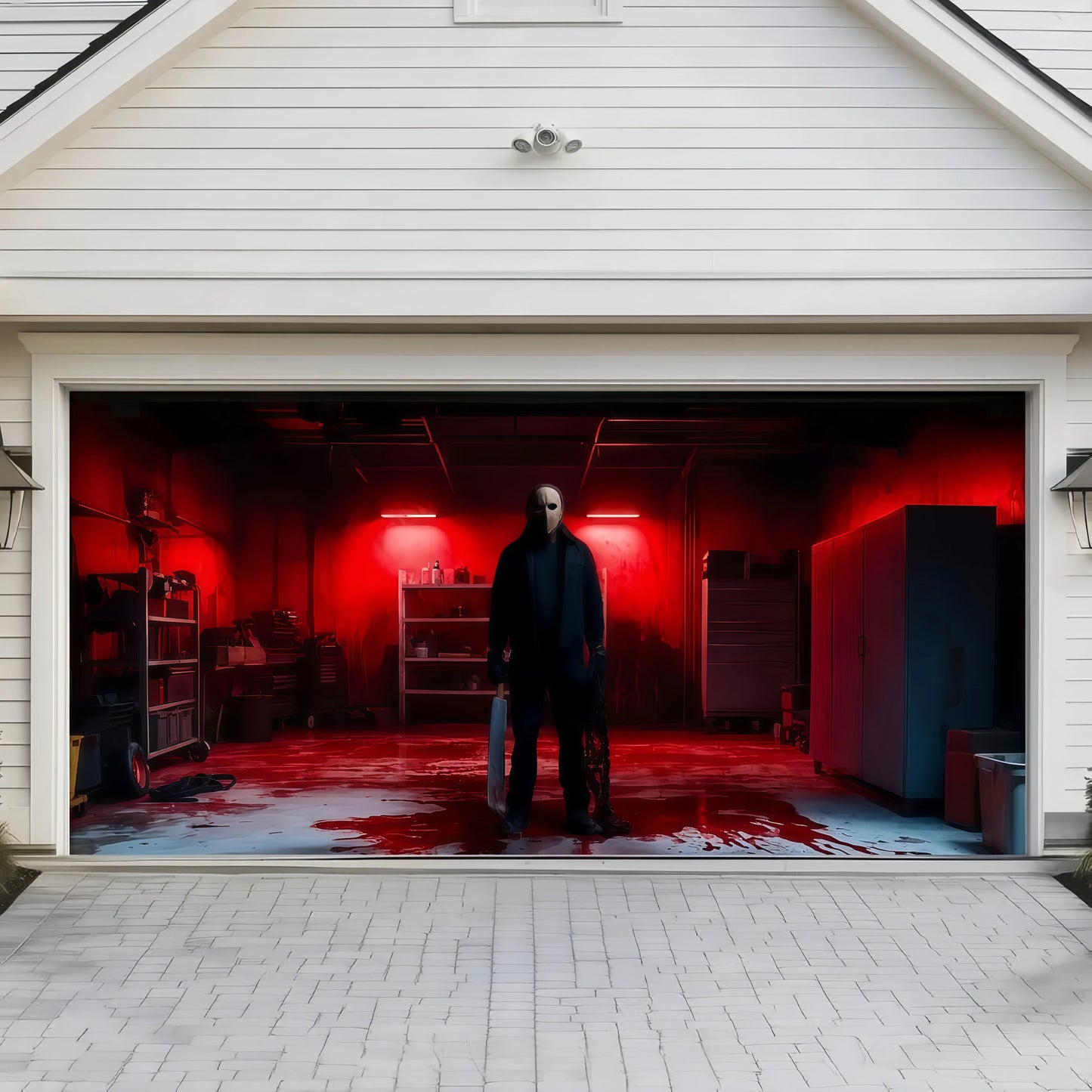 Halloween Garage Door Cover