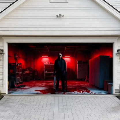 Halloween Garage Door Cover