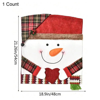 🎄Cute Christmas Themed Chair Cover