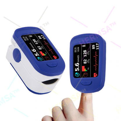 HERMSA™ High-Precision Multi-Purpose Non-Invasive Medical Device(For Blood Glucose, Blood Oxygen, and Blood Pressure Monitoring)[99.9% Accuracy]