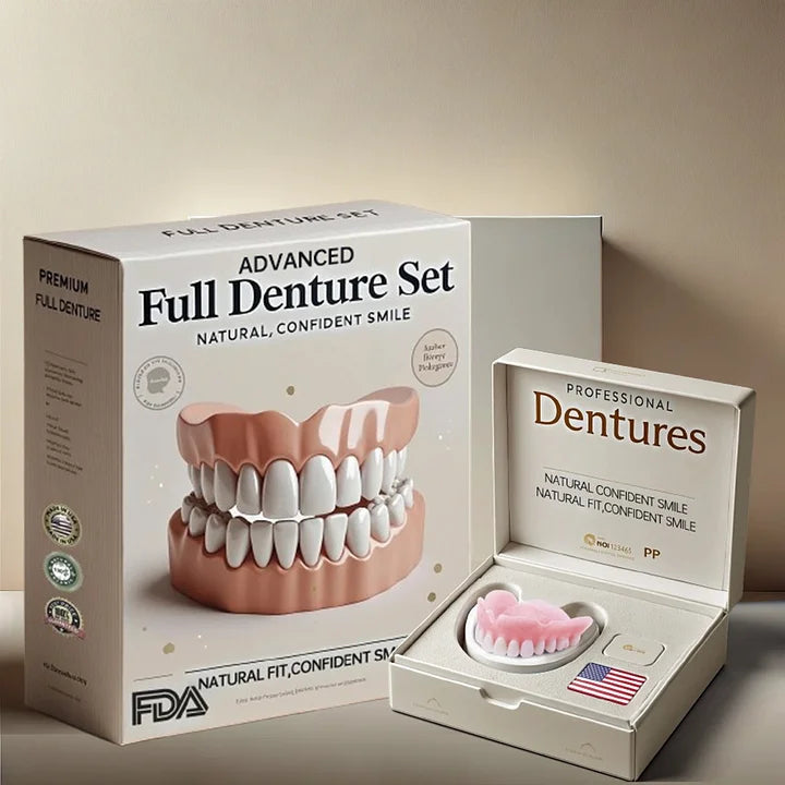 Advanced Customized Full Denture Set🦷
