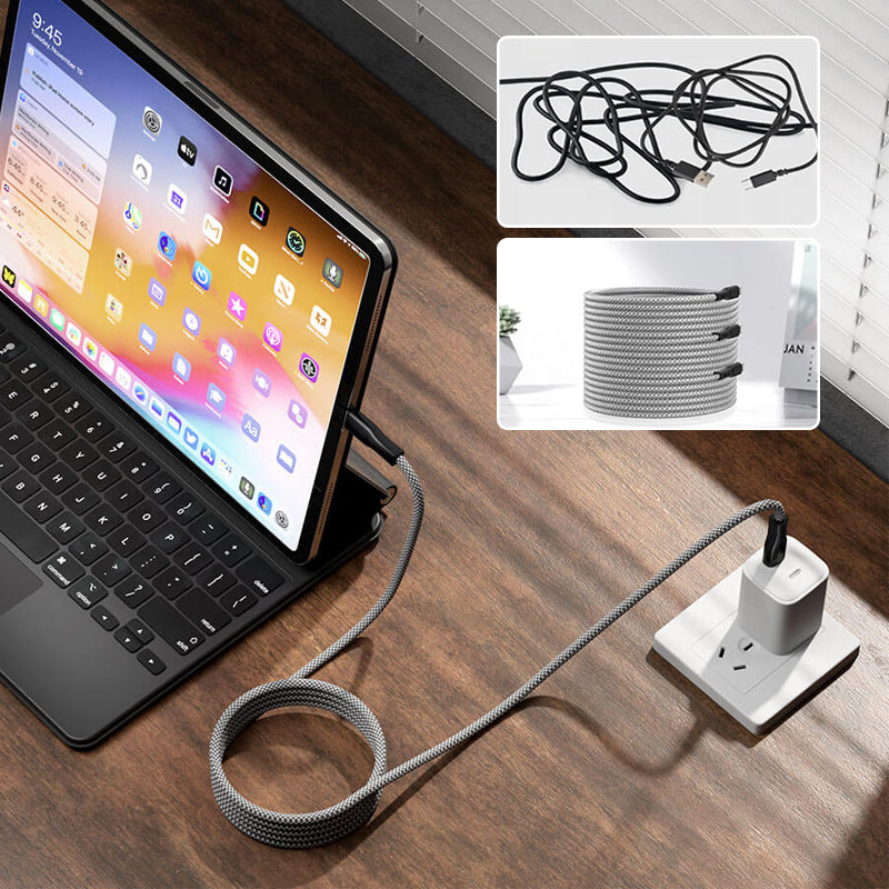 Magnetic Anti-tangle Cable