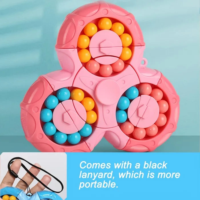 Creative Finger Magic Bean Rotating Cube