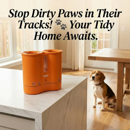 The 4-in-1 paw cleaner is soon on Kickstarter!