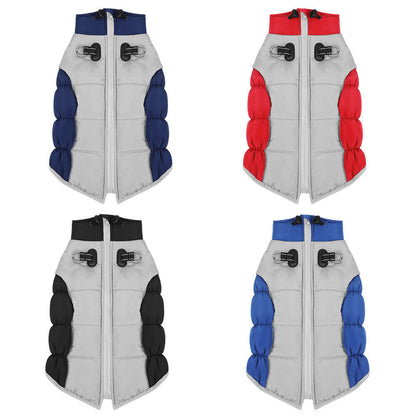 Winter Dog Coat – Insulated w/ Built-In Harness