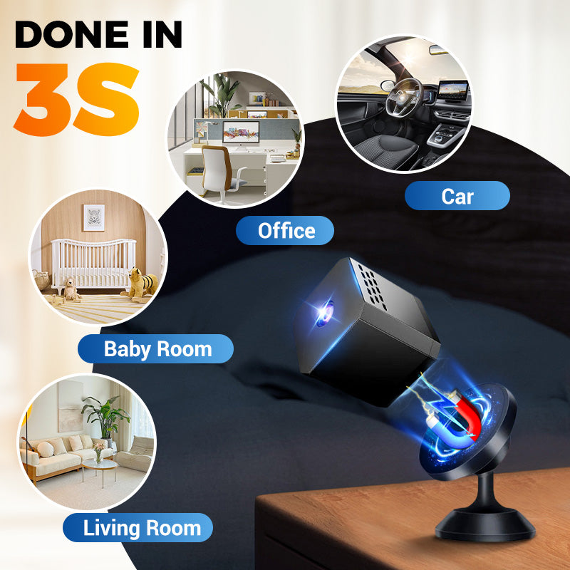 🔥2025 Hot Sale 50% OFF🔥Mini Smart HD Night Vision Security Camera