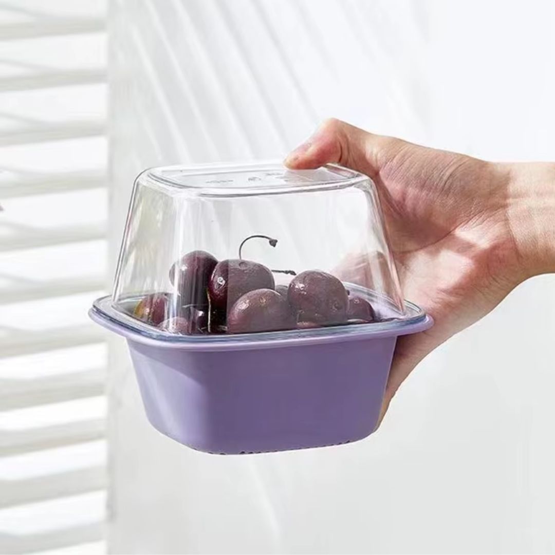 Precious Fruit Container & Drainer Basket