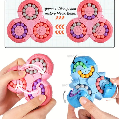 Creative Finger Magic Bean Rotating Cube