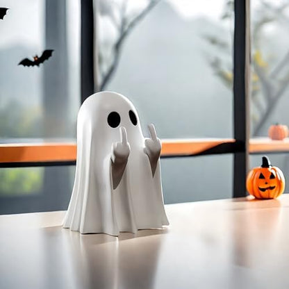 CheekyHaunt™ – Handmade Ghost Statue