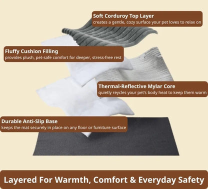 Self-Warming Pet Mat