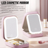 GlamLite™ LED Three-Color Adjustable Makeup Mirror