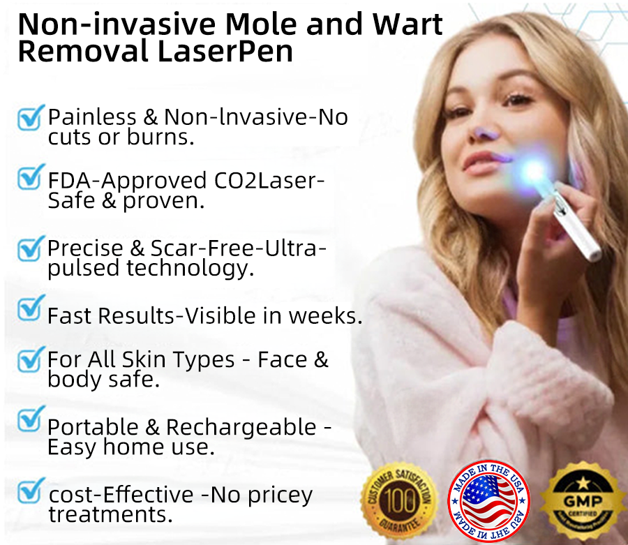 Aprolo™ Non-invasive Mole and Wart Removal Laser Pen