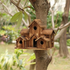 NatureNest™ 6 Hole Handmade Bird House: Perfect Gift for Nature Lovers