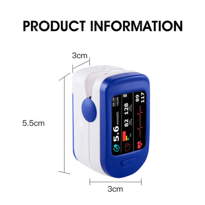 HERMSA™ High-Precision Multi-Purpose Non-Invasive Medical Device(For Blood Glucose, Blood Oxygen, and Blood Pressure Monitoring)[99.9% Accuracy]