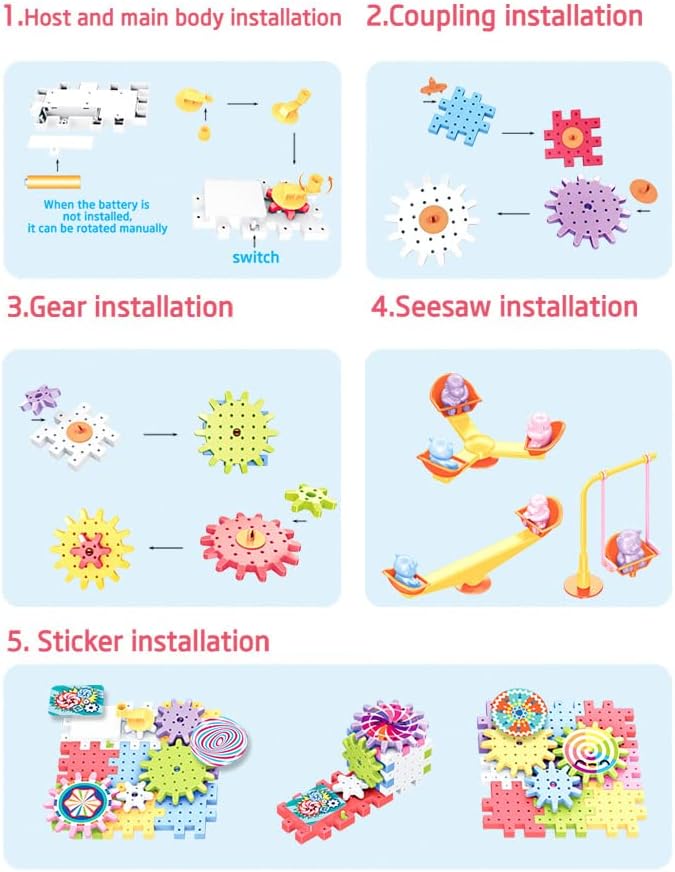 Electric Gear Building Blocks