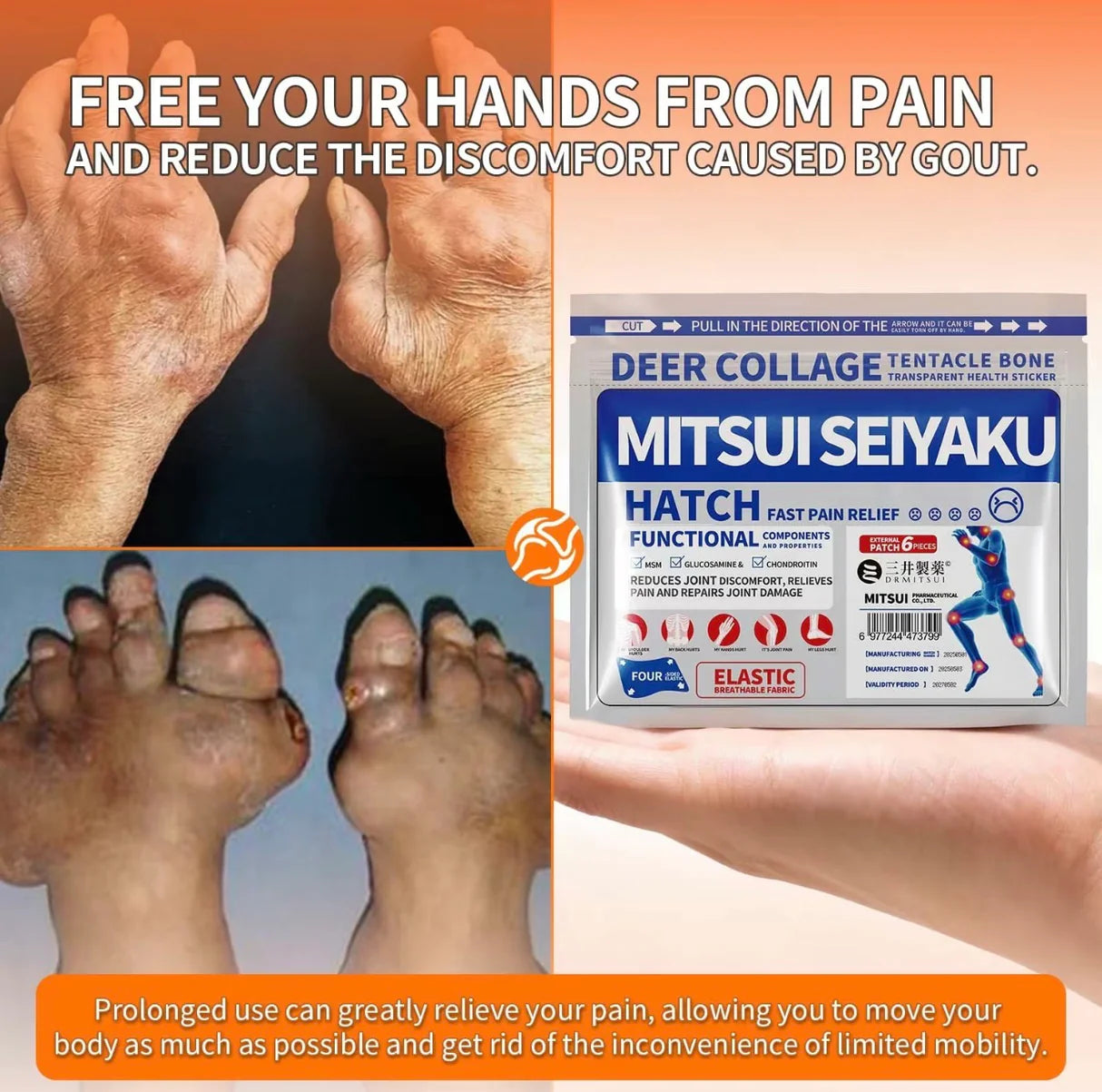 Aprolo™ Japanese Thermal Pain Patch