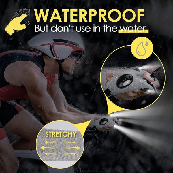 OFF-LED Flashlight Waterproof Gloves