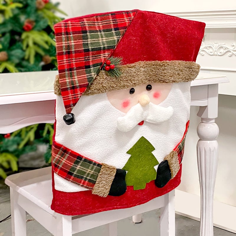 🎄Cute Christmas Themed Chair Cover