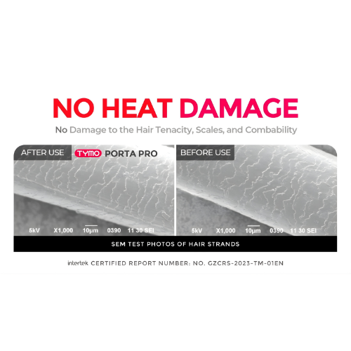 Heated Hair Smoothing Brush | Get sleek salon confidence anywhere – 3 heat settings for every hair day